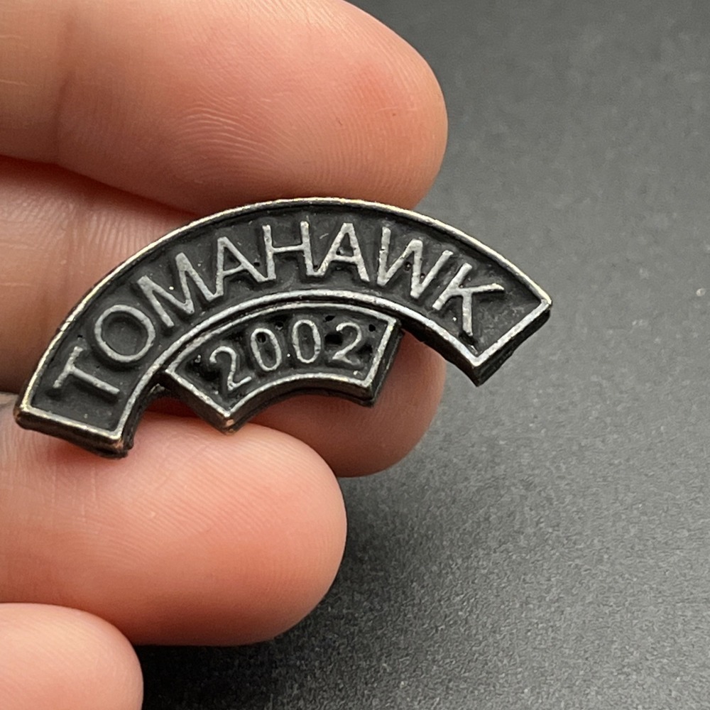 Harley Davidson Tomahawk 2002 Motorcycle Lapel Hat‎ Pin